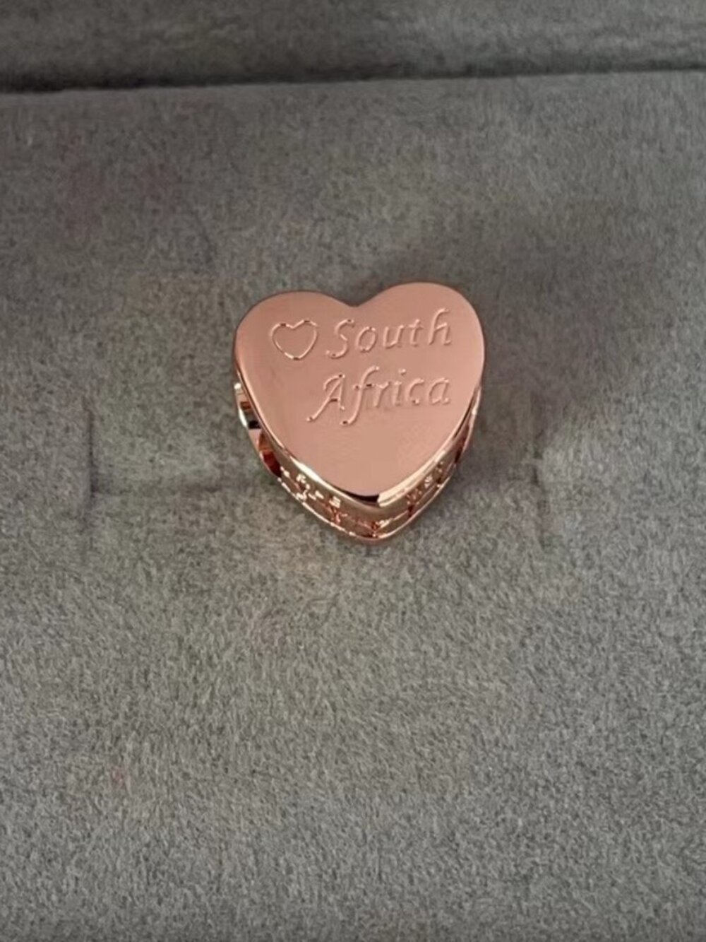 Pandora South Africa Heart Charm Bead Pendant I Love South Africa Charm